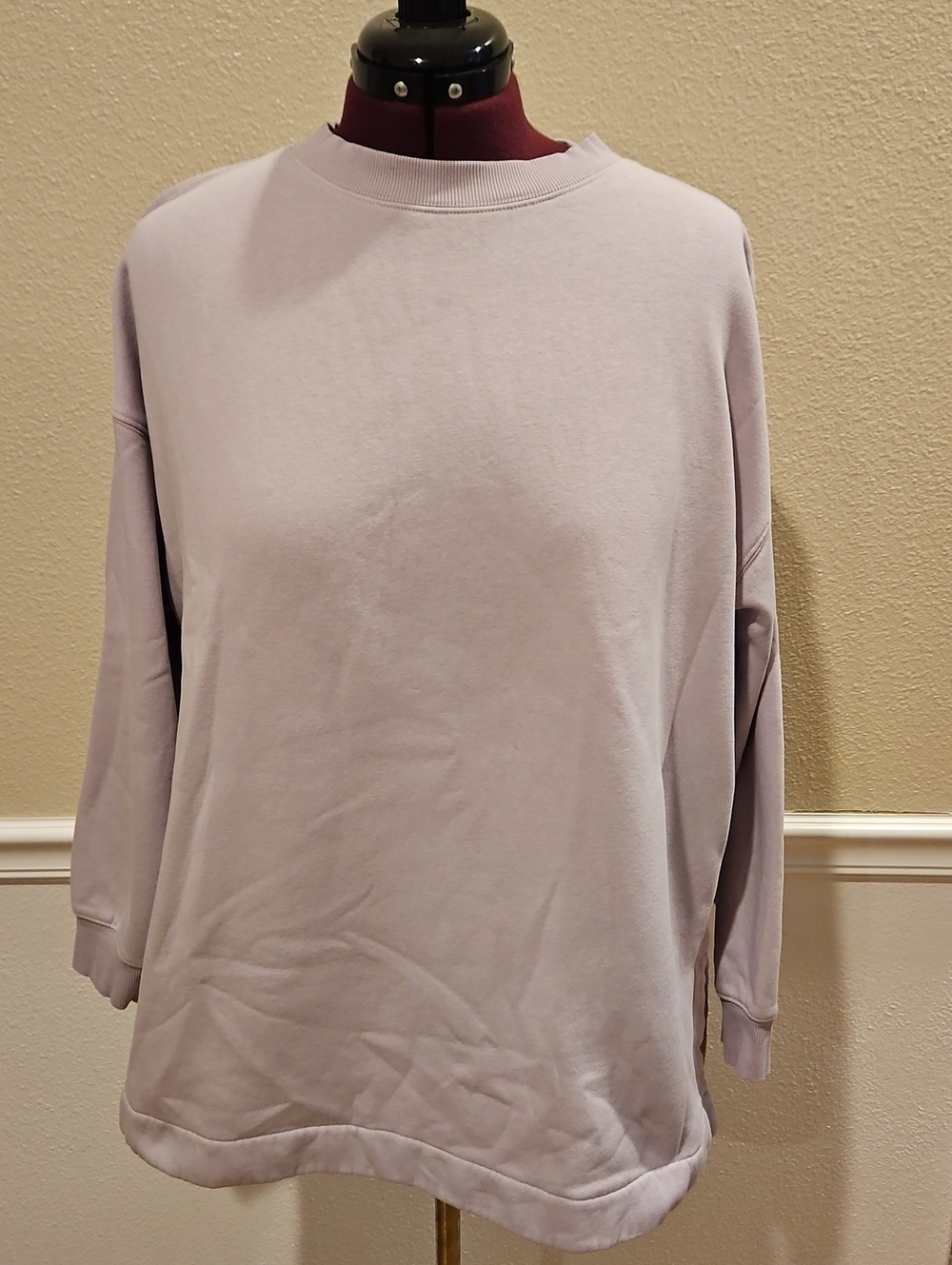 C Lavender Crewneck Sweater